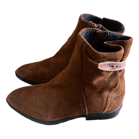 COUGAR Yazoo Waterproof Suede Ankle Bootie Chestnut 8.5 - Picture 7 of 10